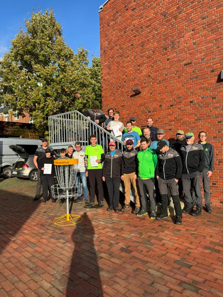 Siebte Vereinsmeisterschaft von Disc Golf Lüdinghausen